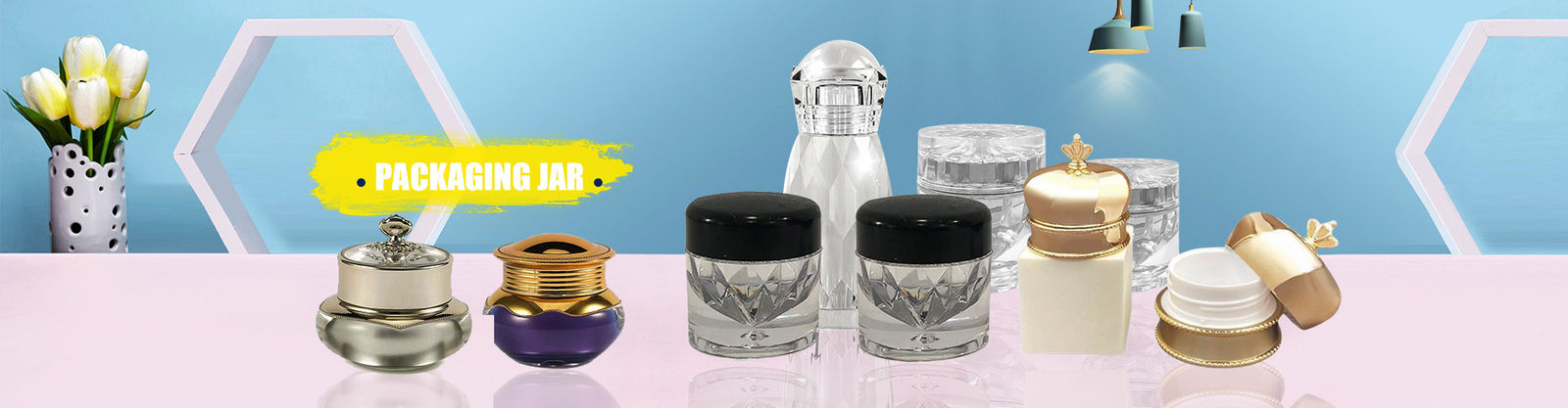Cosmetische verpakkingspot