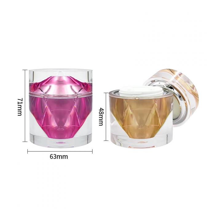 Face Cream Packaging Container Bottle Durable PP/ABS/Acrylic Material 1