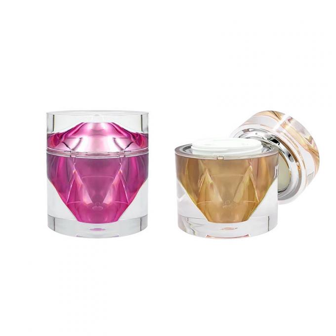 Face Cream Packaging Container Bottle Durable PP/ABS/Acrylic Material 0