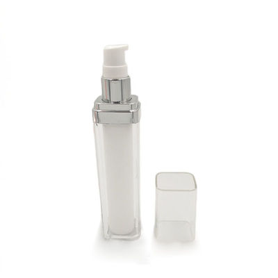 PMMA Acryl Foundation Pump Flasje Leeg Make-up Flasje 33*30*158mm