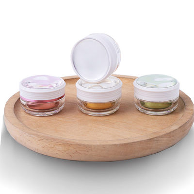 Deluxe 5g Plastic Cosmetic Packaging Jar OEM ODM Logo beschikbaar