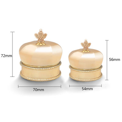 Uitgebreide cosmetische verpakkingspot Plastic crème container 54mm 70mm Diameter