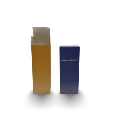 Glanzend afwerkingscrème verpakkingsdozen cosmetisch papier dozen opvouwbaar