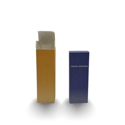 Glanzend afwerkingscrème verpakkingsdozen cosmetisch papier dozen opvouwbaar