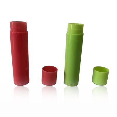 5 gram gekleurde lipbalsembuizen Plastic Chapstick Tube SGS-goedkeuring