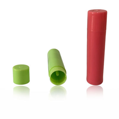 5 gram gekleurde lipbalsembuizen Plastic Chapstick Tube SGS-goedkeuring