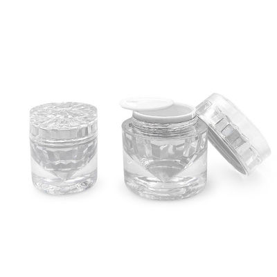 55*56mm Luxe Cosmetische potten 30g Cosmetische potten met op maat gemaakte deksel
