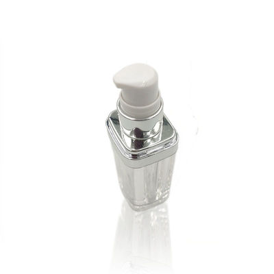 PMMA Duidelijke lege basisfles met pomp Recyclebaar 15/30/50ml