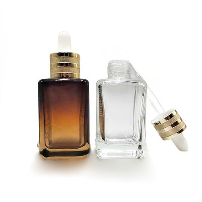 SGS-gecertificeerde essentiële olie glazen dropper flessen robuuste 50 ml crème fles