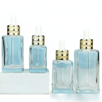 SGS-gecertificeerde essentiële olie glazen dropper flessen robuuste 50 ml crème fles