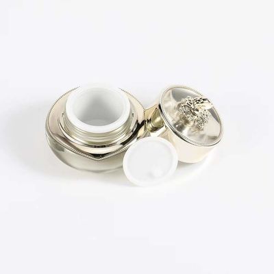 Op maat gemaakte deksel PMMA Kleine cosmetische verpakkingspot 30 ml-500 ml