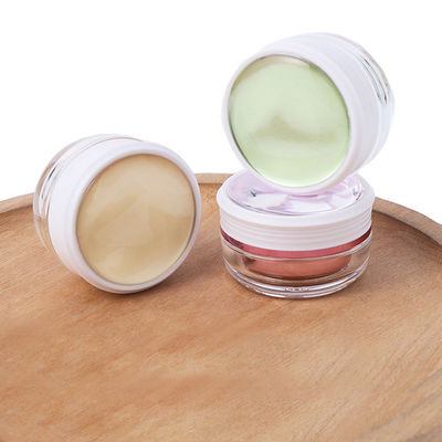 PMMA lege cosmetische crème potten met schroefdeksel milieuvriendelijk