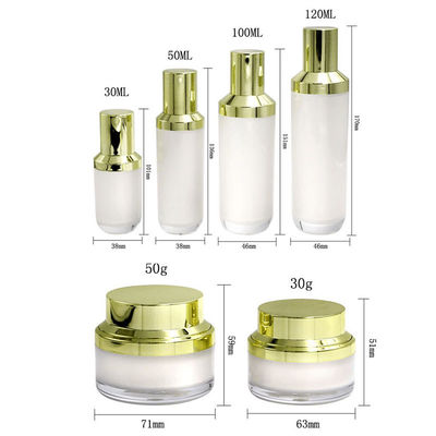 Schroefkap Cosmetische verpakkingsset Cosmetische productverpakking 50 ml 60 ml 100 ml 120 ml