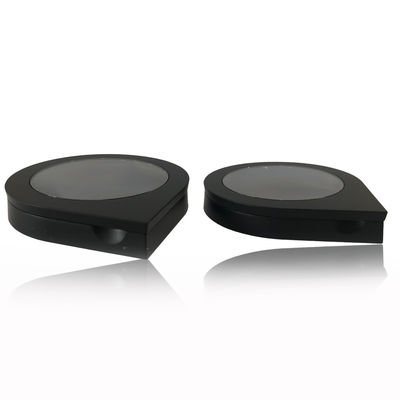 Gepersonaliseerde logo make-up compacte verpakking fundering poeder case