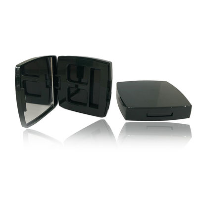 Rechthoekige lege losse poeder Compact Case Face Poeder Case 58.5 * 13.8mm