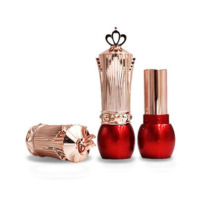 ABS Crown Custom Lipstick Containers Onregelmatige vorm Rode kleur