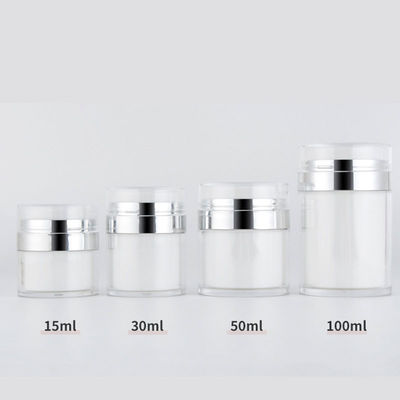 Populaire Acrylic Press Foundation Fles Dubbele laag Gezichtcrème Flessen Oogcrème Container