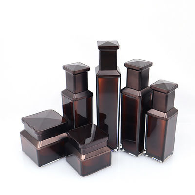 Persoonlijke verzorging Cosmetische opslag set Acryl cap Custom Logo Screen Printed Packaging Organizer