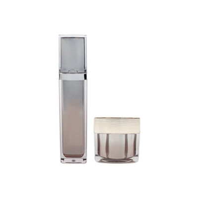 Custom Logo Printed Makeup Packaging Collectie / Cosmetische verpakkingsset met pompspuitkap