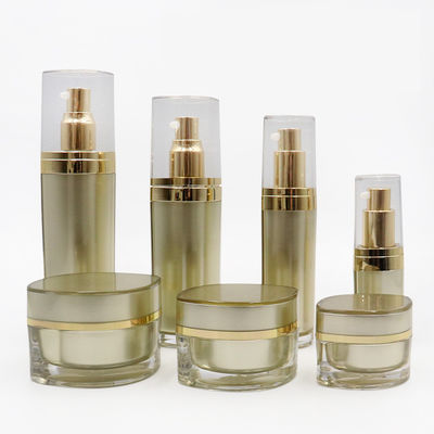 Warm gestempelde cosmetische verpakkingsset met doppomp Pc308