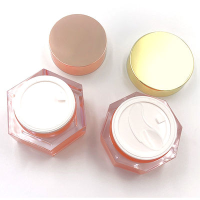 Doorzichtige acryl cosmetische pot Diamantpot voor huidverzorgingscrème - 50 g
