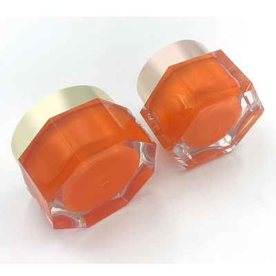Doorzichtige acryl cosmetische pot Diamantpot voor huidverzorgingscrème - 50 g