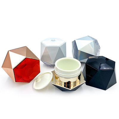 Leakproof transparante cosmetische crème pot met aangepast logo 5g/10g PP/ABS/acryl