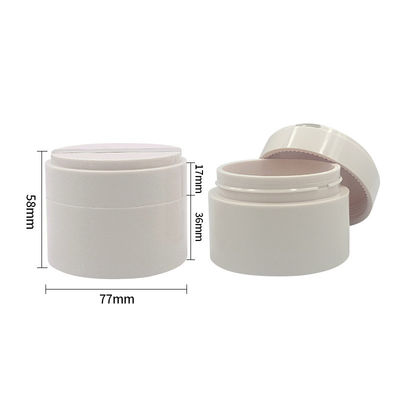 Volume 100 ml Cosmetische verpakkingspot voor eenvoudige productbescherming