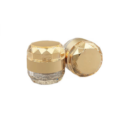 Aanpasbaar 50g Acryl Cosmetische Jar Diamant Jar Design Huidverzorgingscrème Container