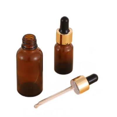 100 ml doorzichtige glazen fundering fles Ronde dropper cap Cosmetische verpakking met gratis monster