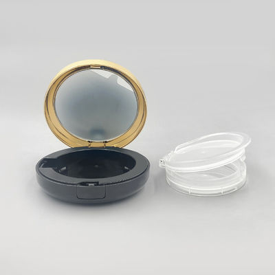 Ronde plastic opvulbare kussens met sluiting voor cosmetica / huidverzorging