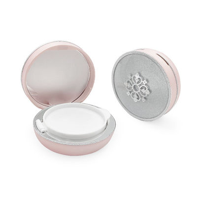 Ronde cosmetische verpakkingsdoos voor reizen met licht tot middelgrote dekking