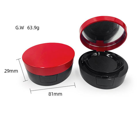 Draagbare 15g compacte poederkoffer met sluiting voor make-up en verpakkingsartikelen