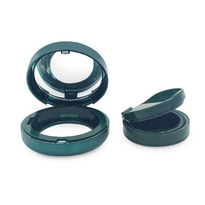 15g Transparante Plastic Hervulbare Compacte Poederkoffer voor reizigersvriendelijke cosmetische behoeften