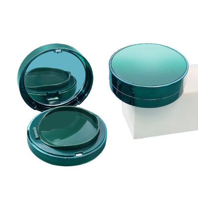 15g Transparante Plastic Hervulbare Compacte Poederkoffer voor reizigersvriendelijke cosmetische behoeften