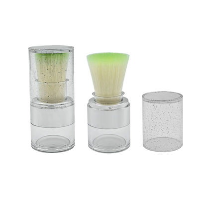 15g Twist Open Clear Loose Powder Case voor duurzame toepassing van logo poeder