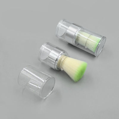 15g Twist Open Clear Loose Powder Case voor duurzame toepassing van logo poeder