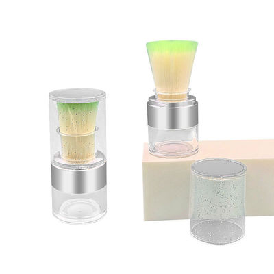 15g Twist Open Clear Loose Powder Case voor duurzame toepassing van logo poeder