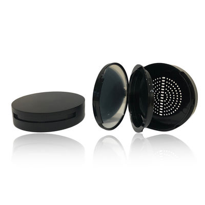 Good price Customization ABS Refillable Compact Powder Case Black Color online